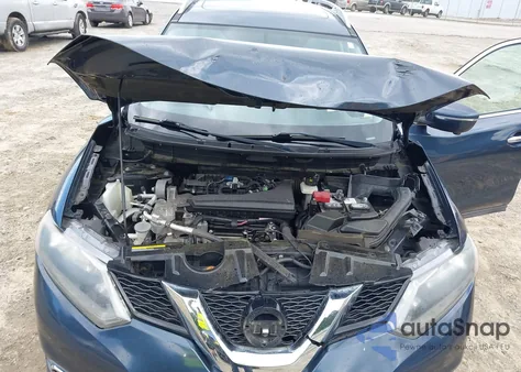 2015 Nissan Rogue Sv z USA, uszkodzony, nr VIN 5N1AT2MV9FC876128